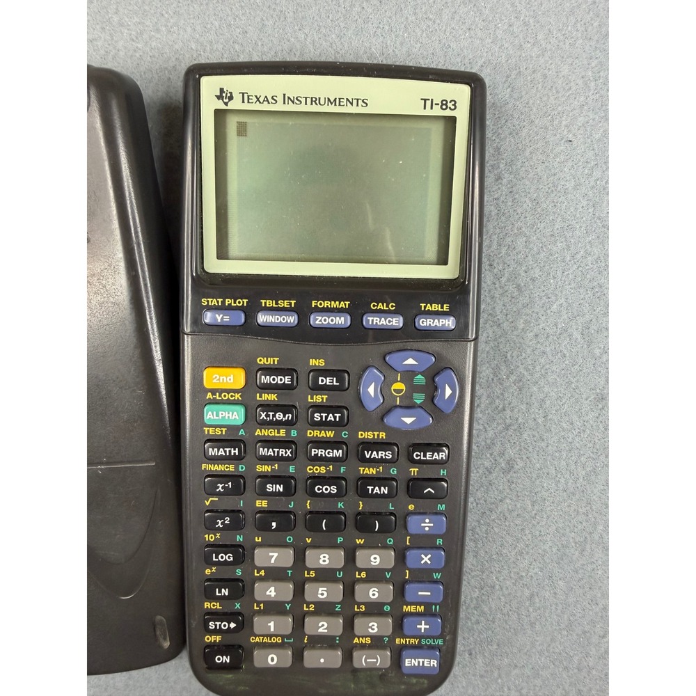 Texas Instruments TI-83 Graphing Calculator Tested - Picture 3 of 7